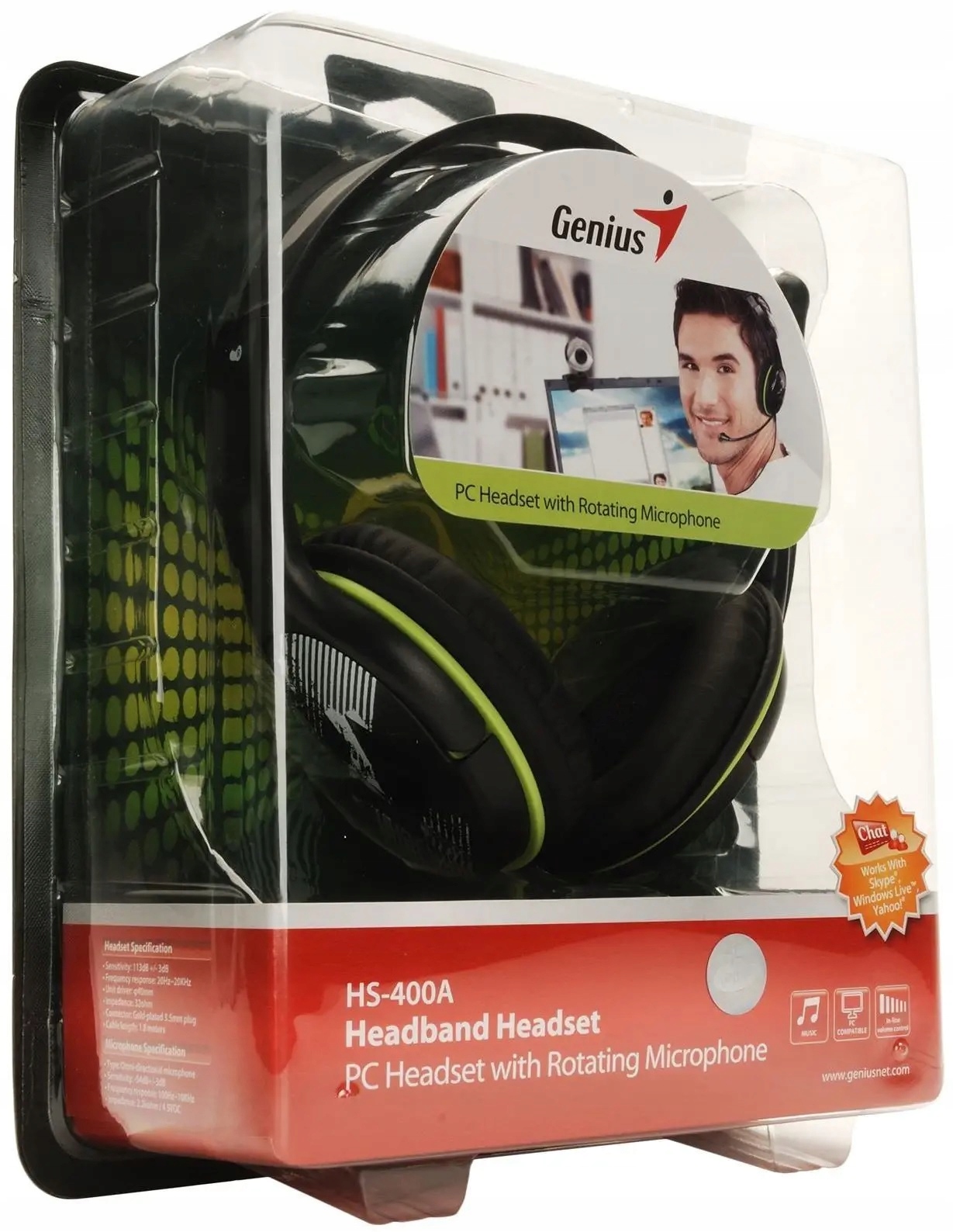 Funkcja regulacji głośności na kablu