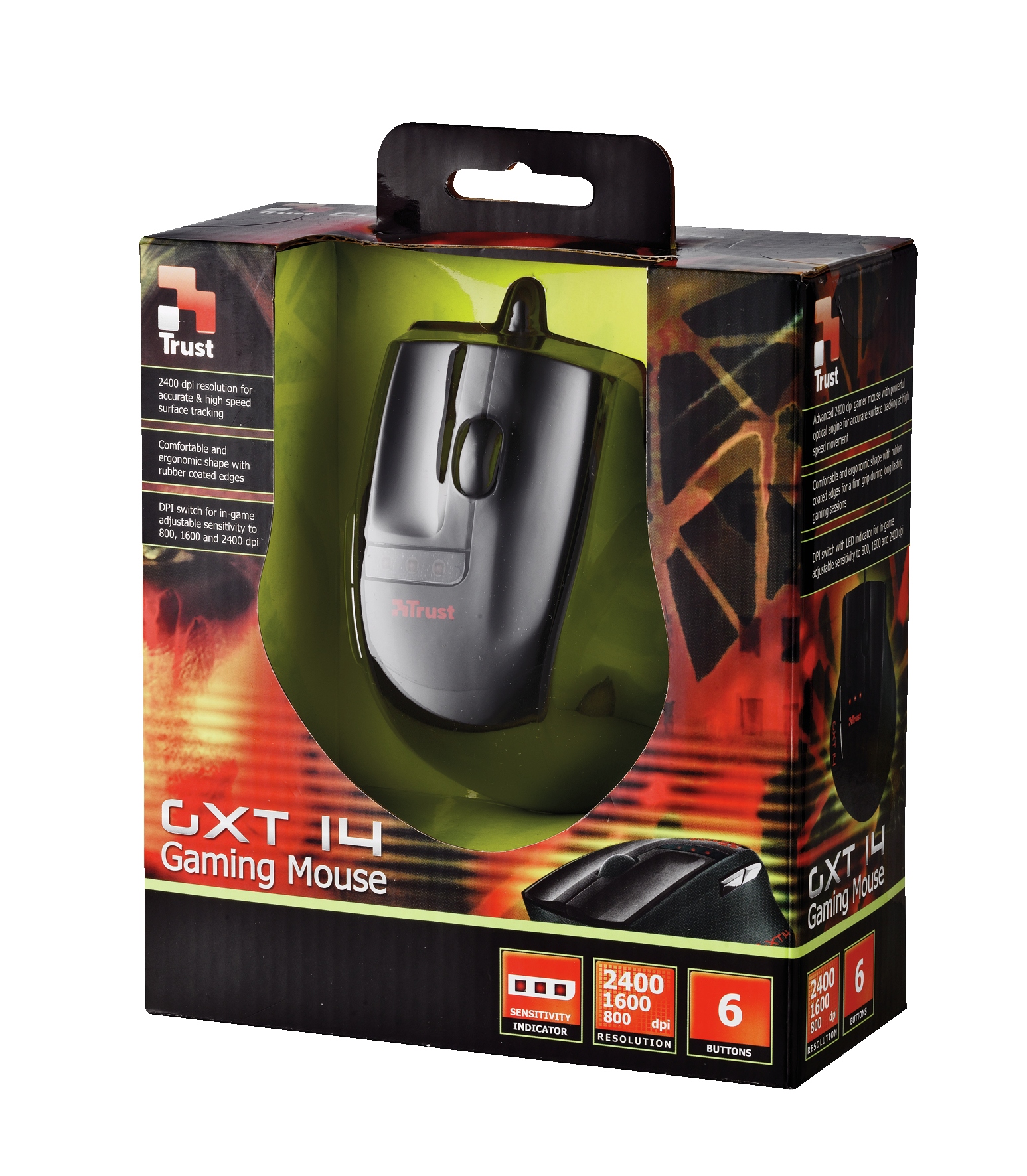 Mysz Trust GXT 14 – Idealny wybór dla graczy