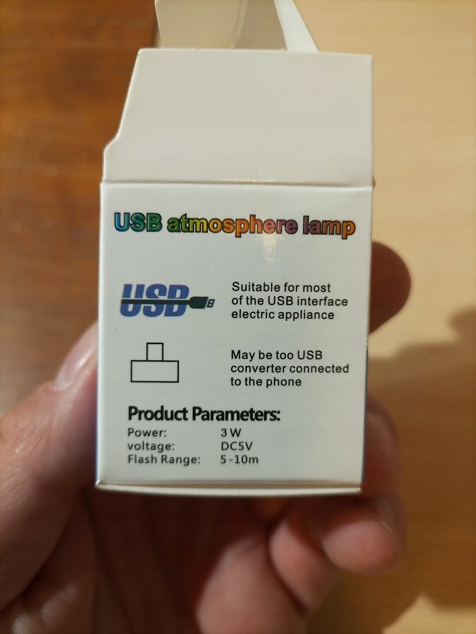 Wysoka moc 3W i zasilanie USB