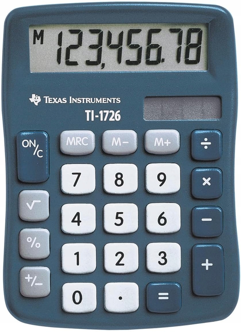 Kalkulator Texas Instruments TI-1726 – Niezawodny pomocnik w biurze