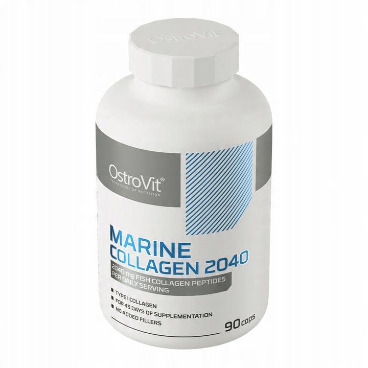 Wysoka zawartość kolagenu morskiego typu I