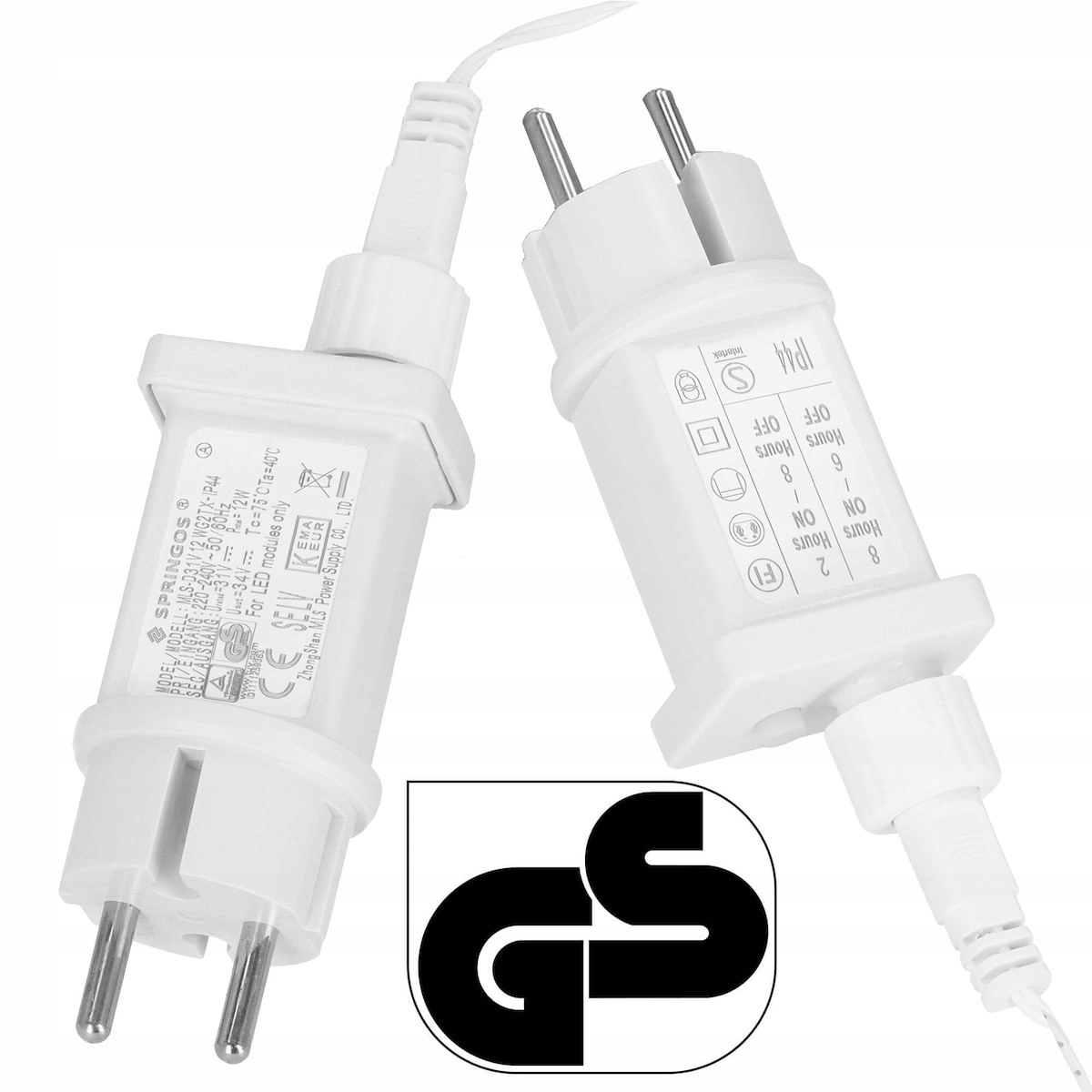 Kurtyna świetlna Springos 300 LED – Magia świątecznego oświetlenia