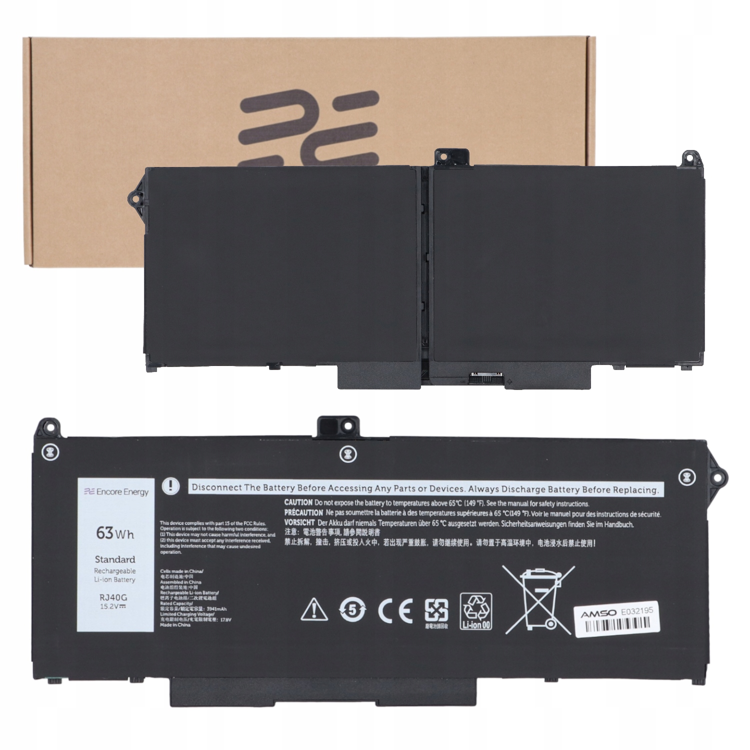 Bateria RJ40G do Dell Latitude 5420 5520 Precision 3560 – Wysoka jakość i wydajność