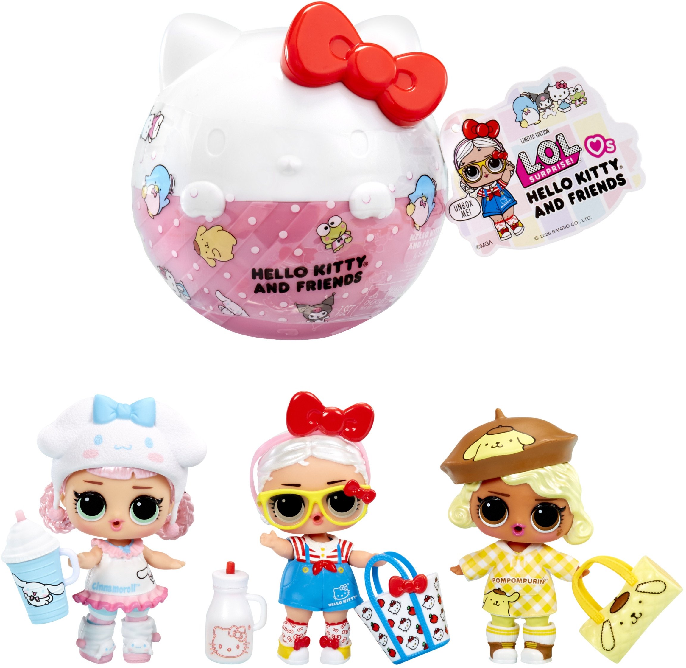L.O.L. Surprise Hello Kitty & Friends – Urocze mini lalki dla dzieci