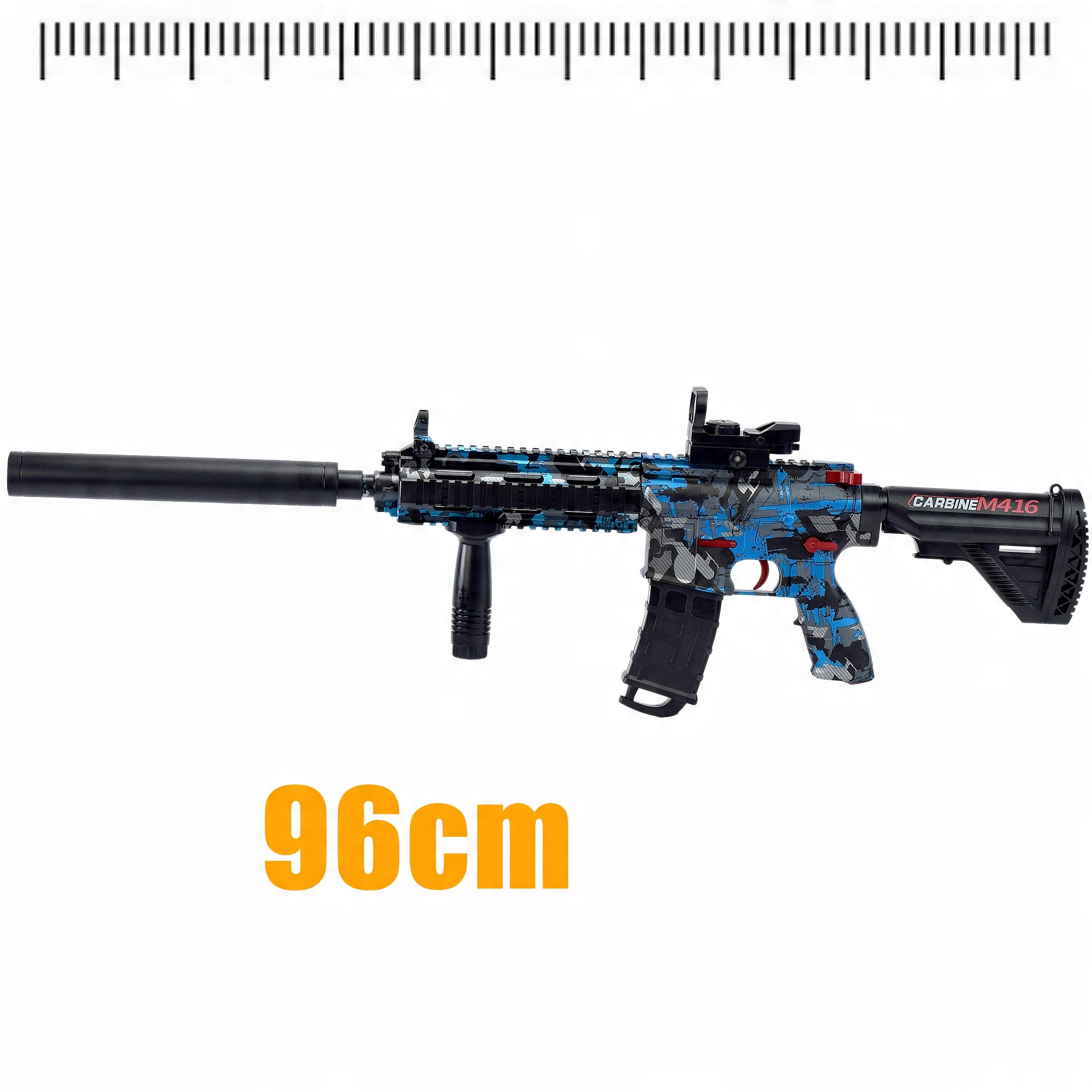 KARABIN AUTOMAT KULKI ŻELOWE PISTOLET ORBEEZ M416 – Idealna zabawa dla dzieci