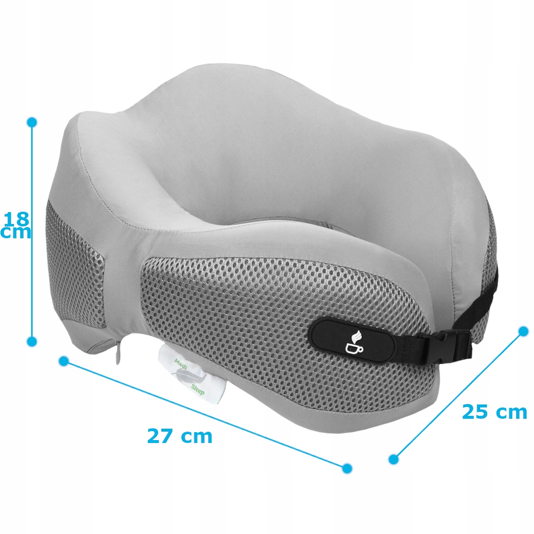 Wygoda i wsparcie dla szyi w samochodzie, samolocie i podczas kempingu