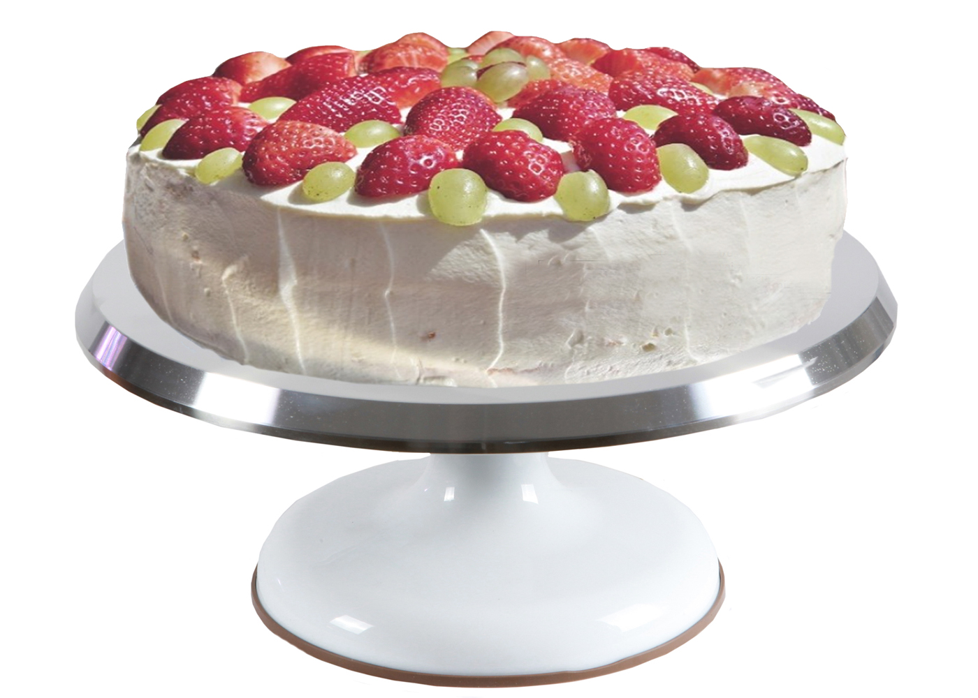 Patera obrotowa do ciast, tortów i babeczek 30 cm BRUNBESTE BB-3611 – Idealna do dekoracji