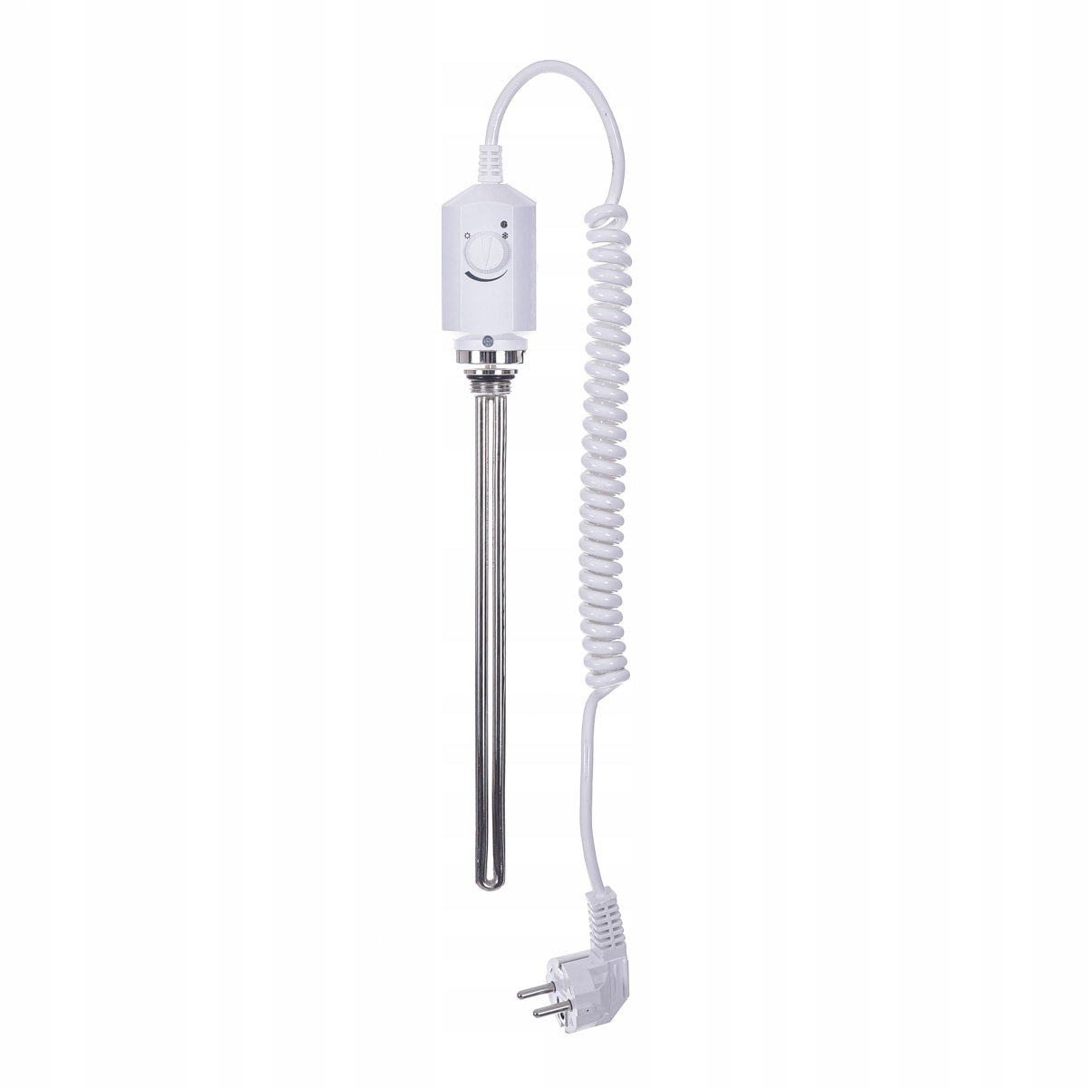 Grzałka łazienkowa z termostatem RD10 300W Biała Volux – Komfort i ciepło w Twojej łazience