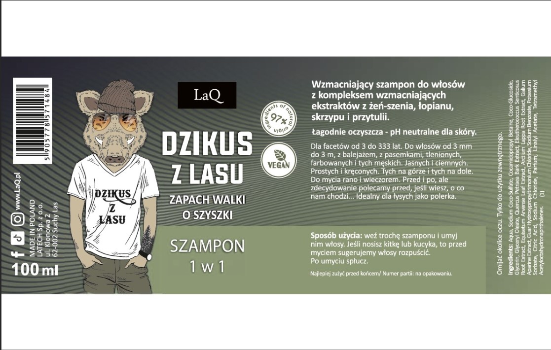 Składniki aktywne: Żeń-szeń, łopian i skrzyp polny