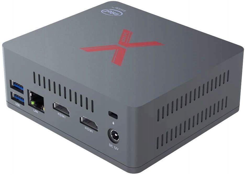 Komputer Mini PC Beelink BT3-X 4/64GB Intel J3355 Komunikacja Wi-Fi Bluetooth LAN 10/100/1000 Mbps