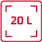 20 l pojemności