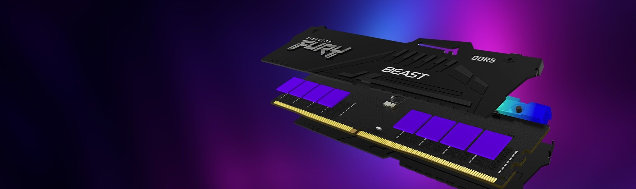 Kingston Fury Beast RGB DDR5 64 GB 6000MHz CL36 KF560C36BBEAK2 64 Pamięć Morele net