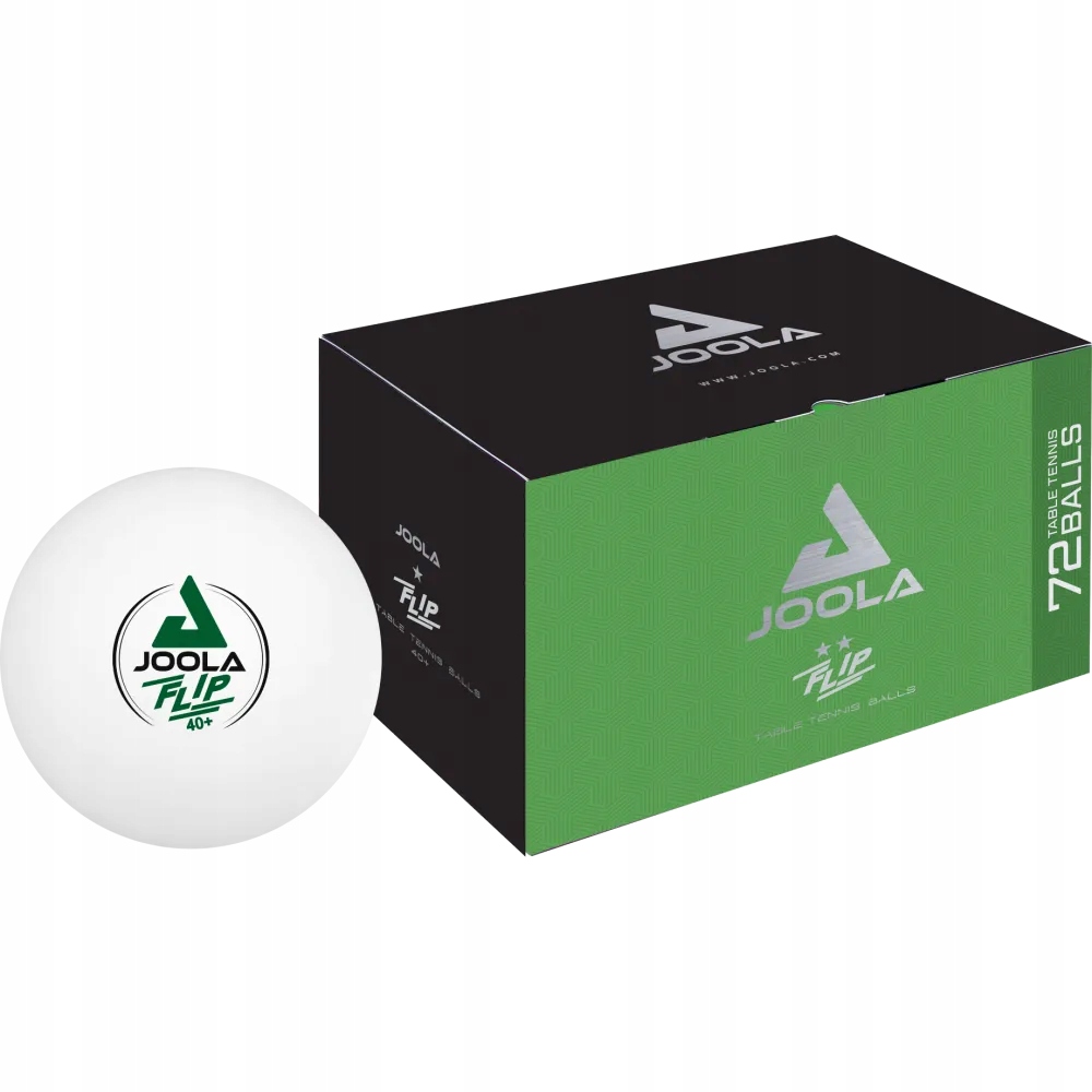 Piłeczki do tenisa stołowego JOOLA Flip 40+ – Idealne do treningu i rozgrywek