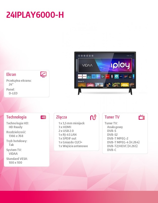 Technologia HD Ready dla lepszej jakości obrazu