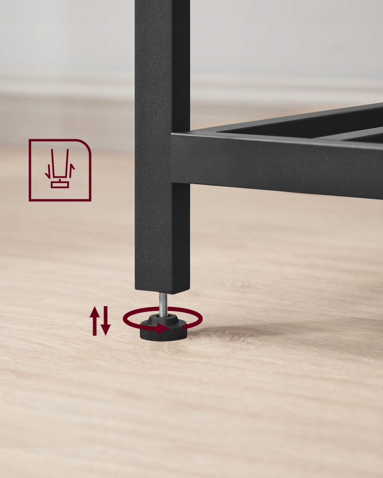 Regulowane nóżki dla lepszej stabilności