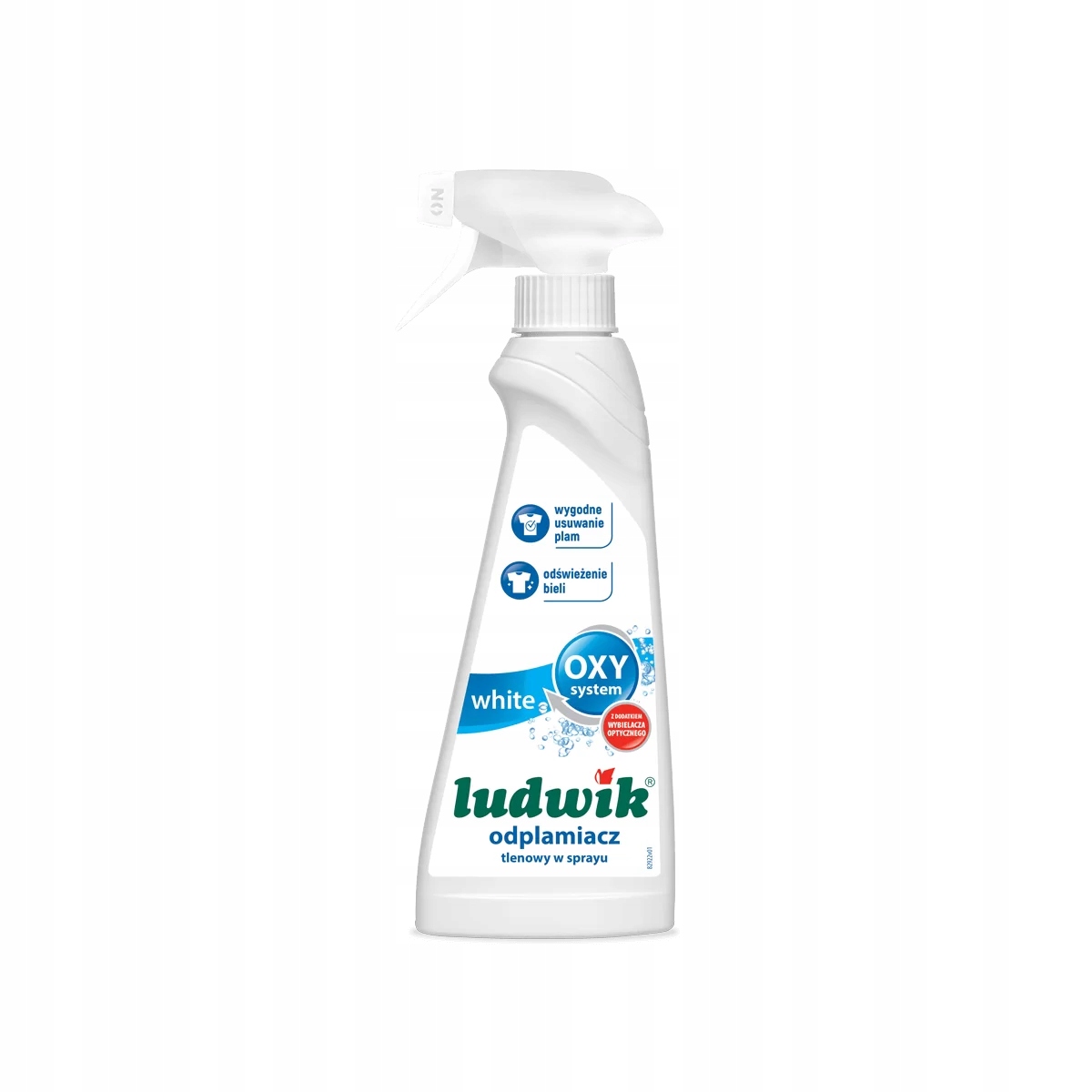 Odplamiacz tlenowy w sprayu do tkanin białych 250ml – Skuteczne usuwanie plam