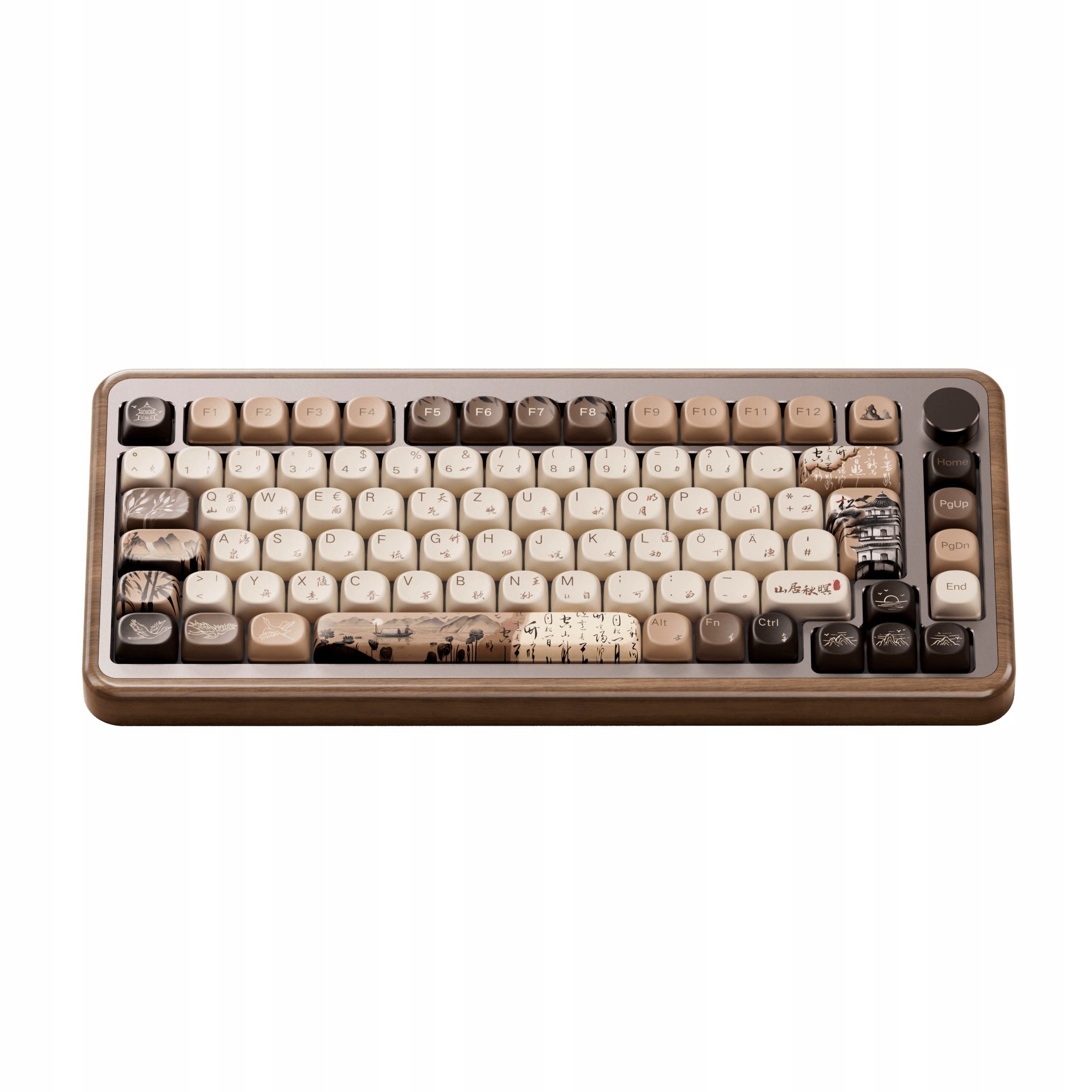 Akko MU02 Mountain Seclusion Gaming Tastatur – Klawiatura do gier w unikalnym stylu