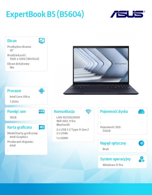Nowoczesny procesor Intel Core Ultra 5