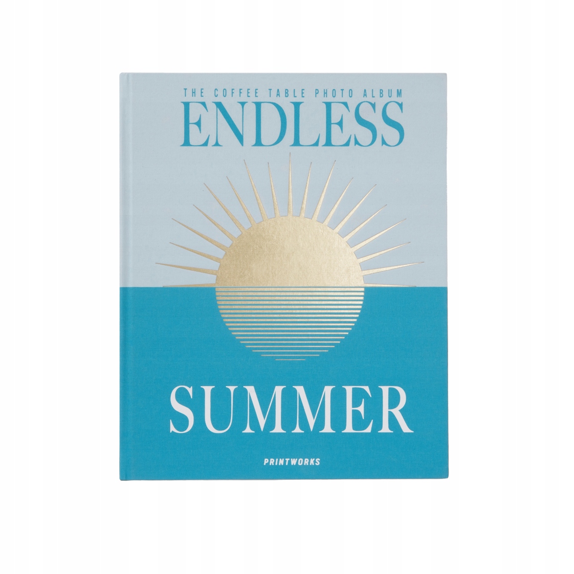 Album Fotograficzny Endless Summer, Turkusowy Printworks – Stylowy detal do Twojego wnętrza