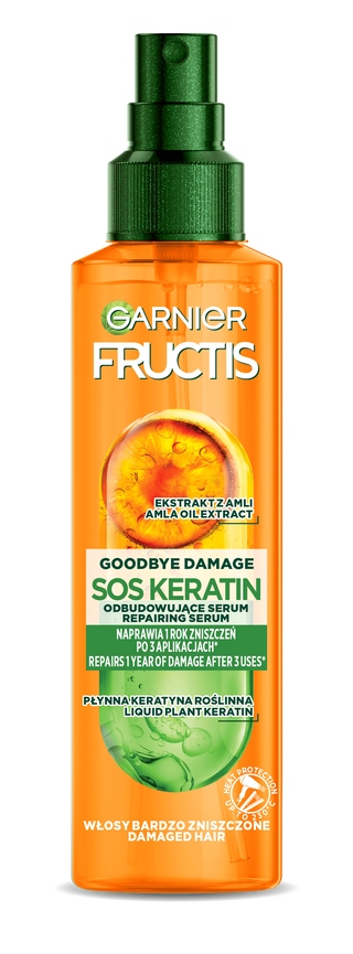 Olejki i serum do włosów Garnier Fructis Goodbye Damage – Odbudowa i ochrona