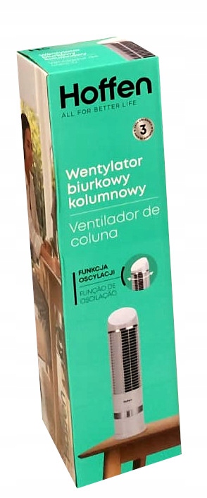 Funkcja oscylacji – efektywne chłodzenie w promieniu 90°