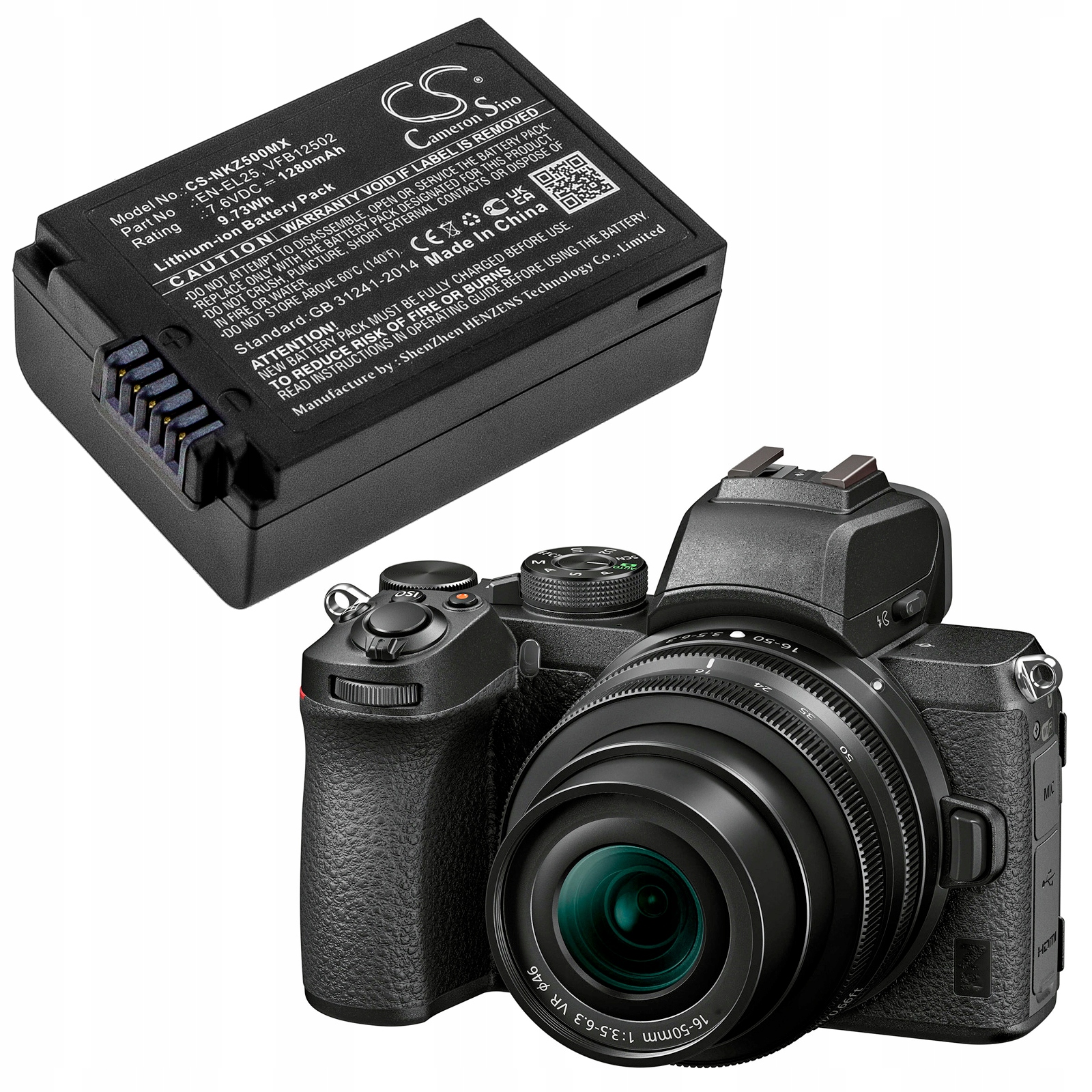 Kompatybilność z aparatami Nikon – Z50, Z50 ZFC, Z30, Z FC