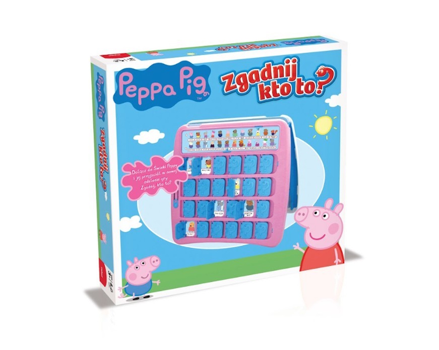 Gra Guess Who Świnka Peppa – Klasyczna zabawa dla najmłodszych