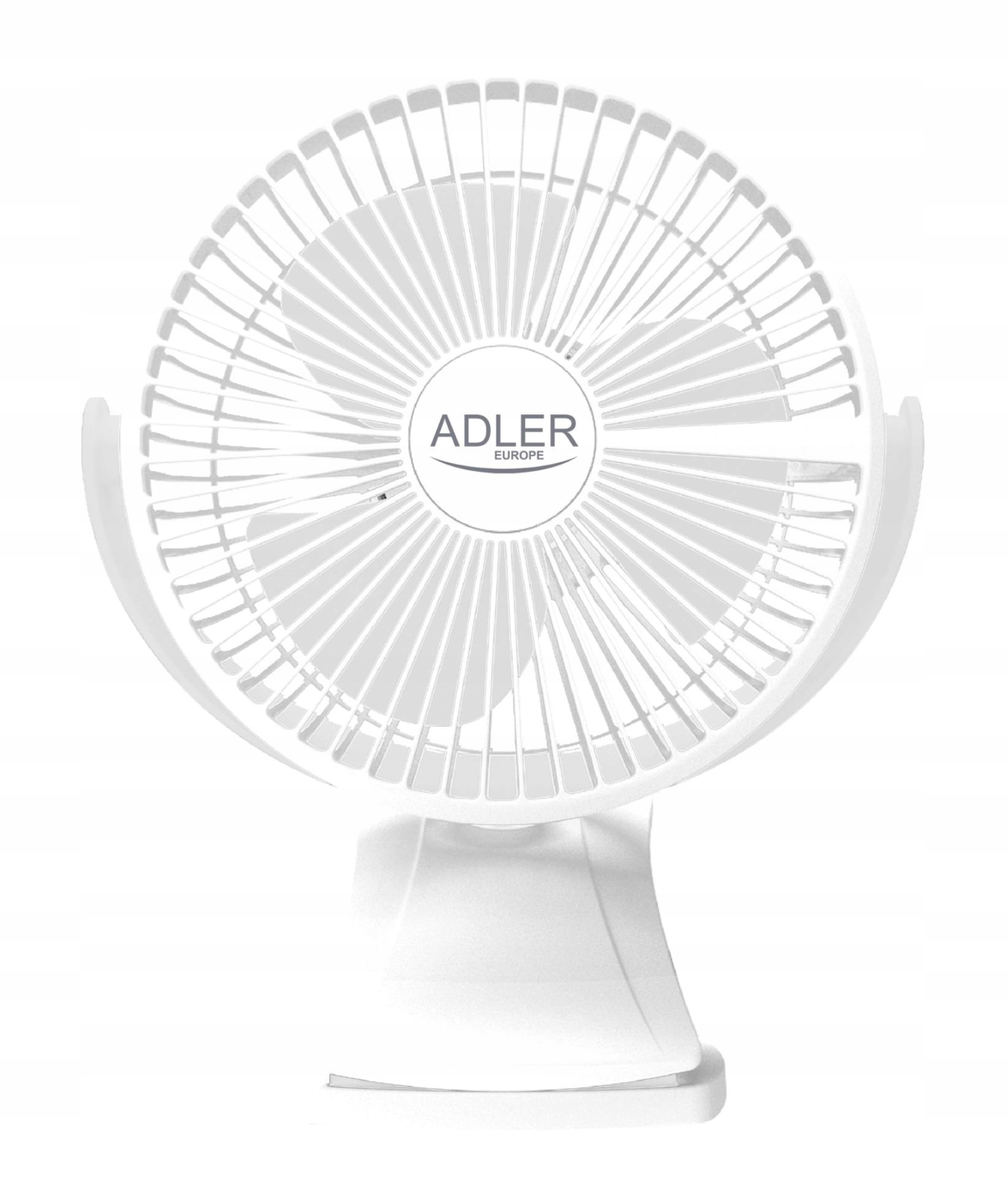 Wentylator bezprzewodowy z klipsem Adler AD 7342 – mobilna ochłoda tam, gdzie jej potrzebujesz