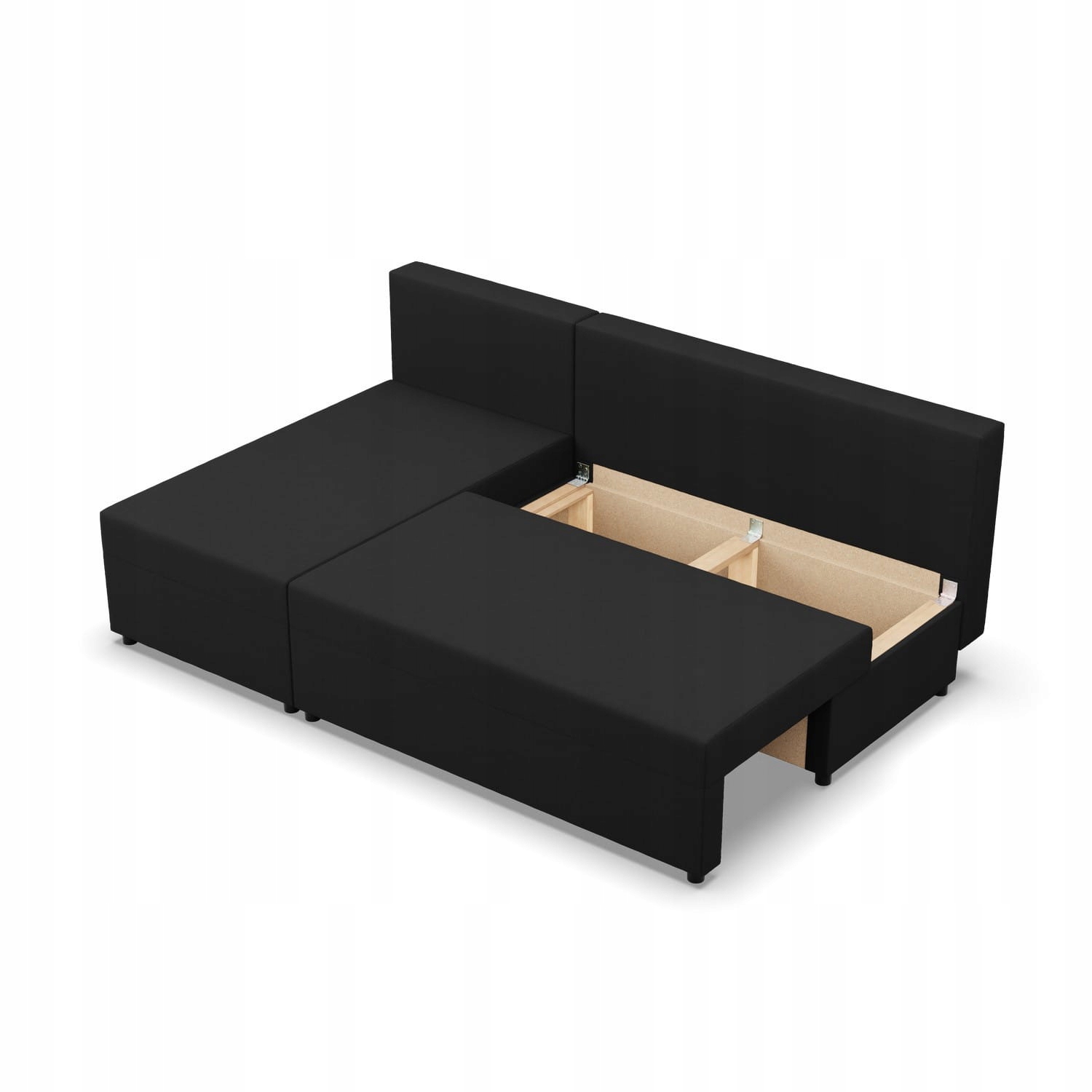 Wygodne poduszki i pojemnik na pościel