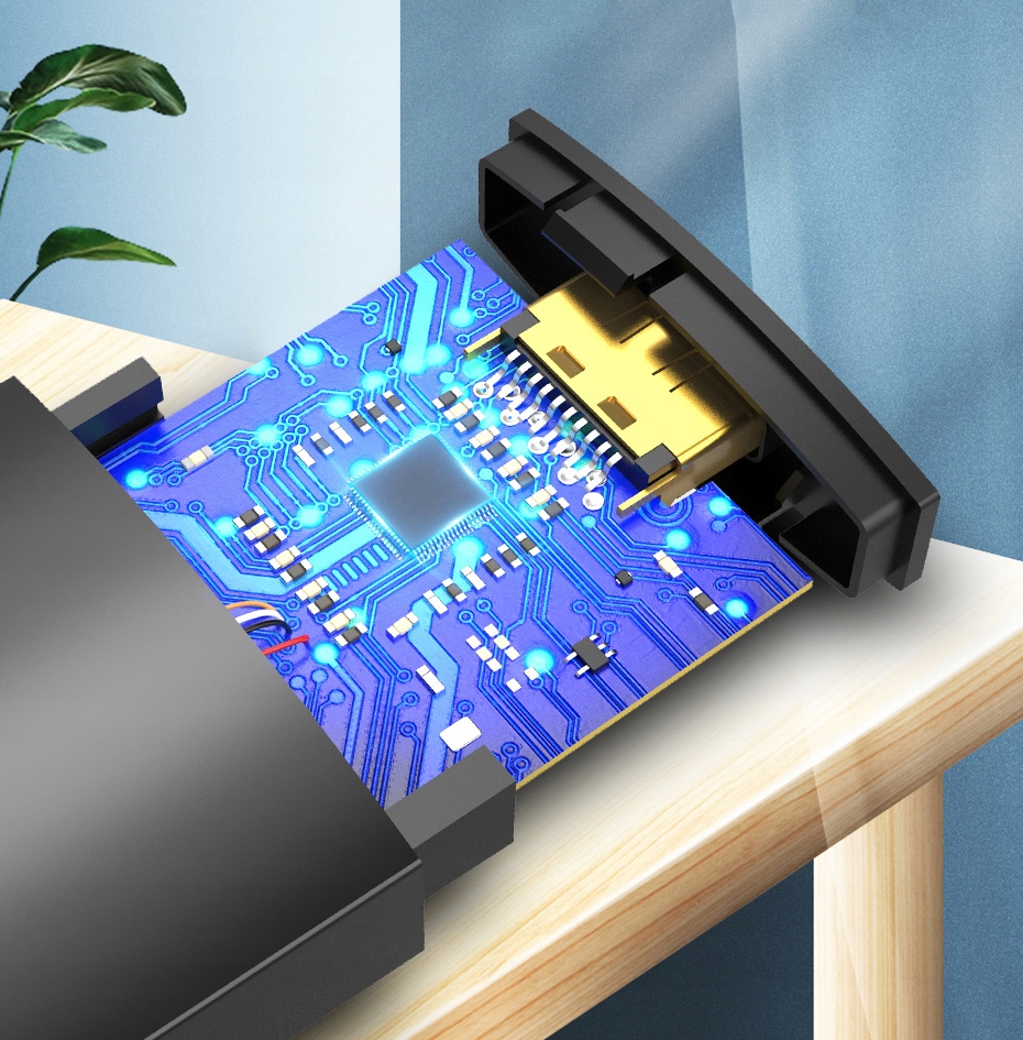 Wysoka jakość połączeń dzięki 24k złoceniu