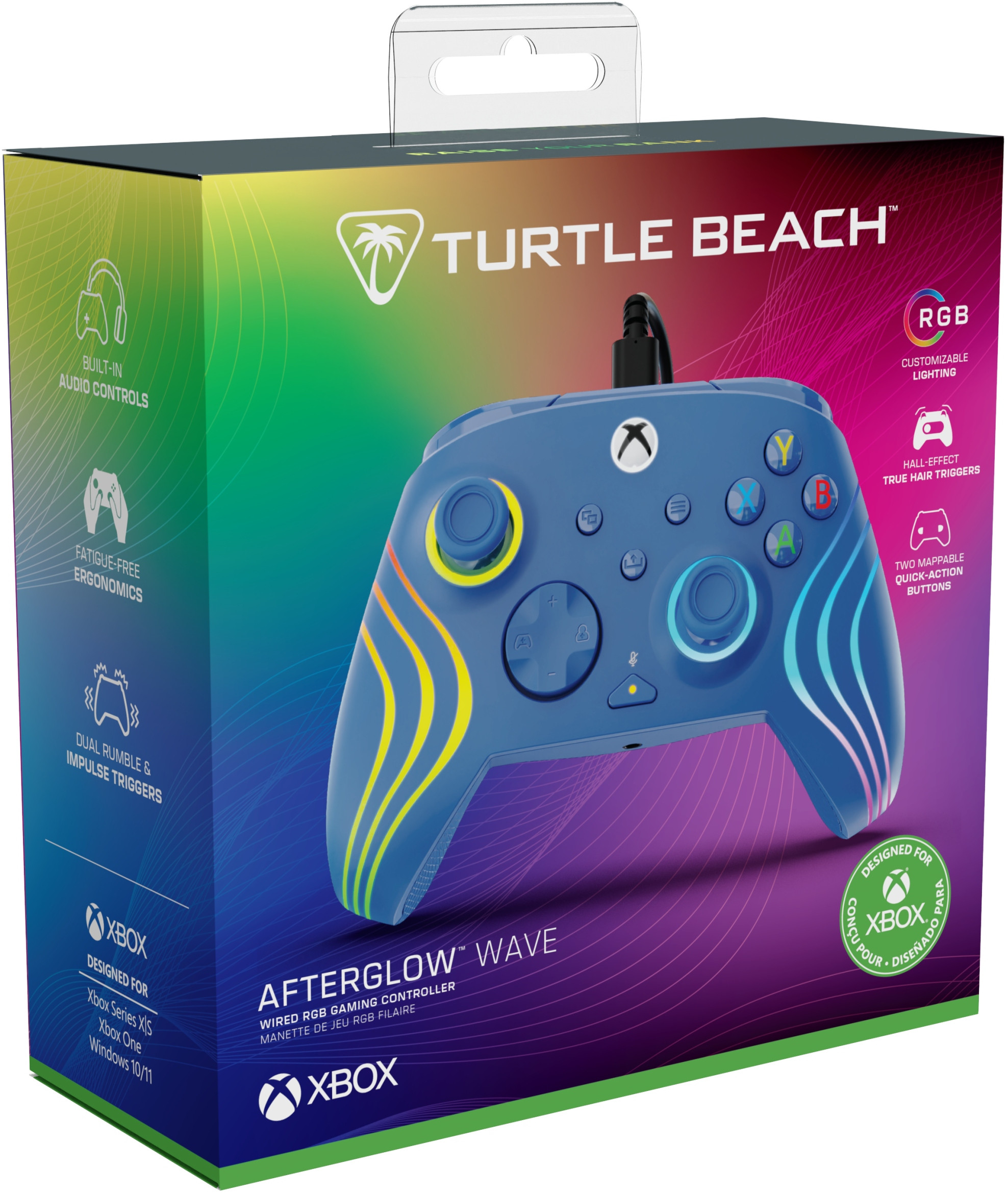 Dostosowanie efektu Halla i oświetlenia RGB