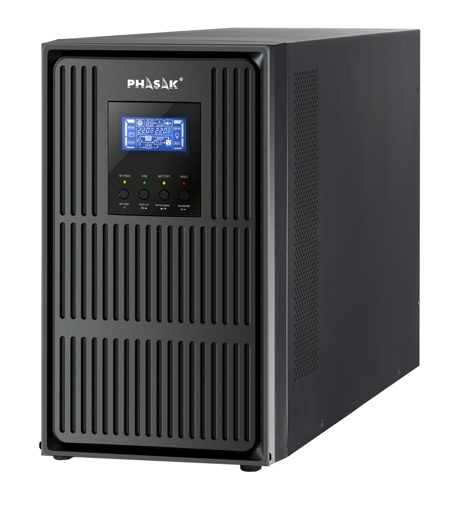 Zasilacz awaryjny UPS Interaktywny Phasak PH 9260 5400 W – Niezawodne zasilanie dla Twojego sprzętu