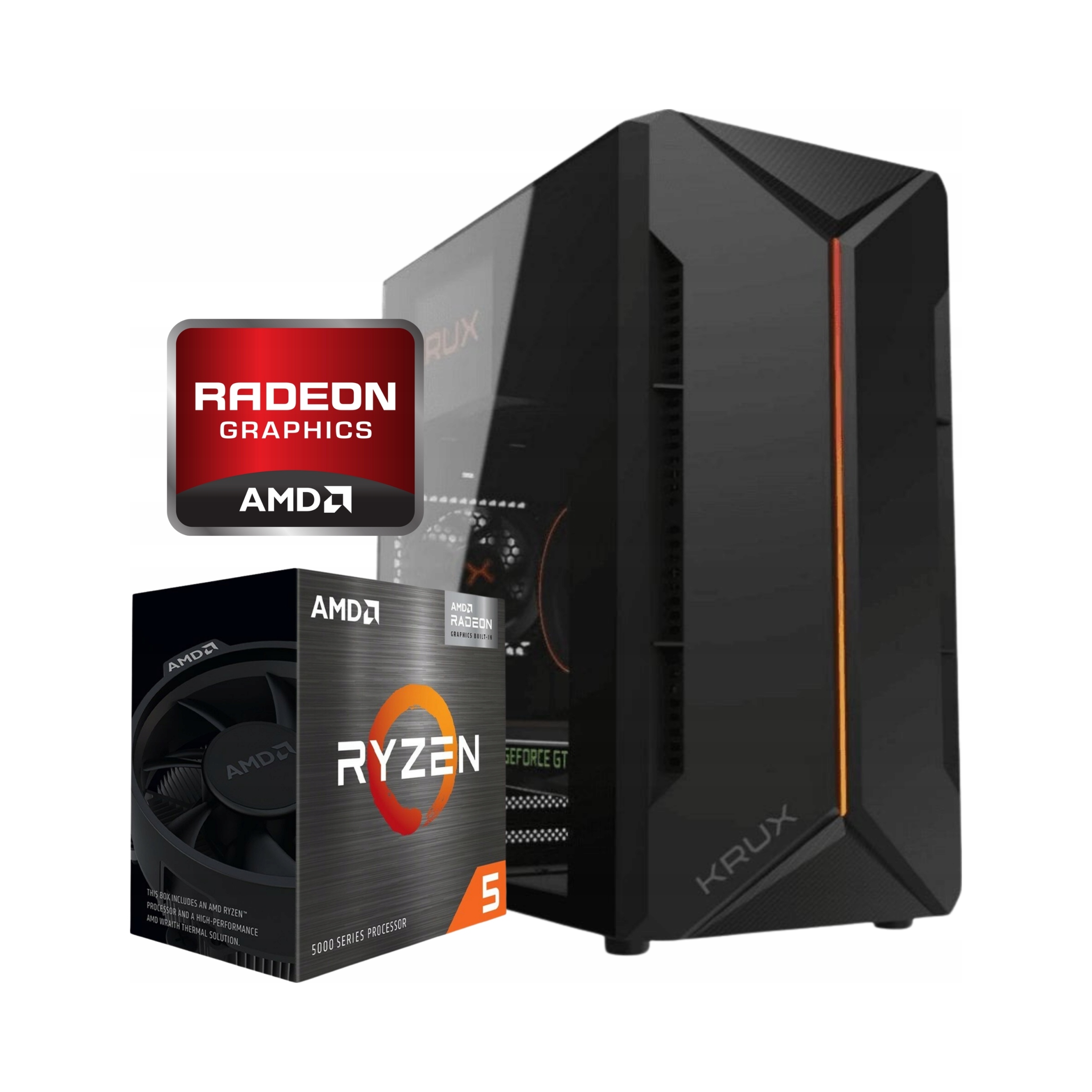 Komputer Stacjonarny Ryzen 5 5500 GT – Wydajność i uniwersalność w jednym