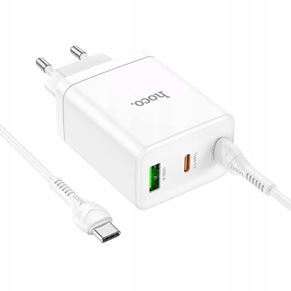 Potrójne porty ładowania: 2 x USB-C i 1 x USB-A