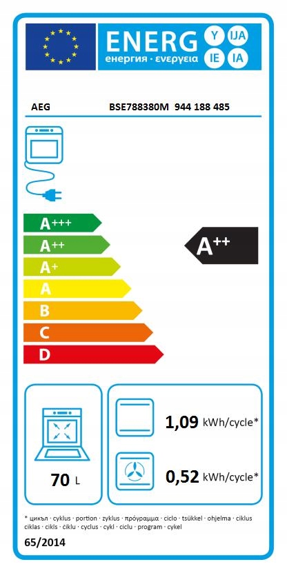 Elektryczny parowy piekarnik AEG – Wydajność i oszczędność energii