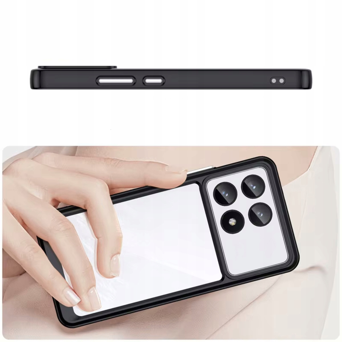 Precyzyjne wycięcia na przyciski i złącza