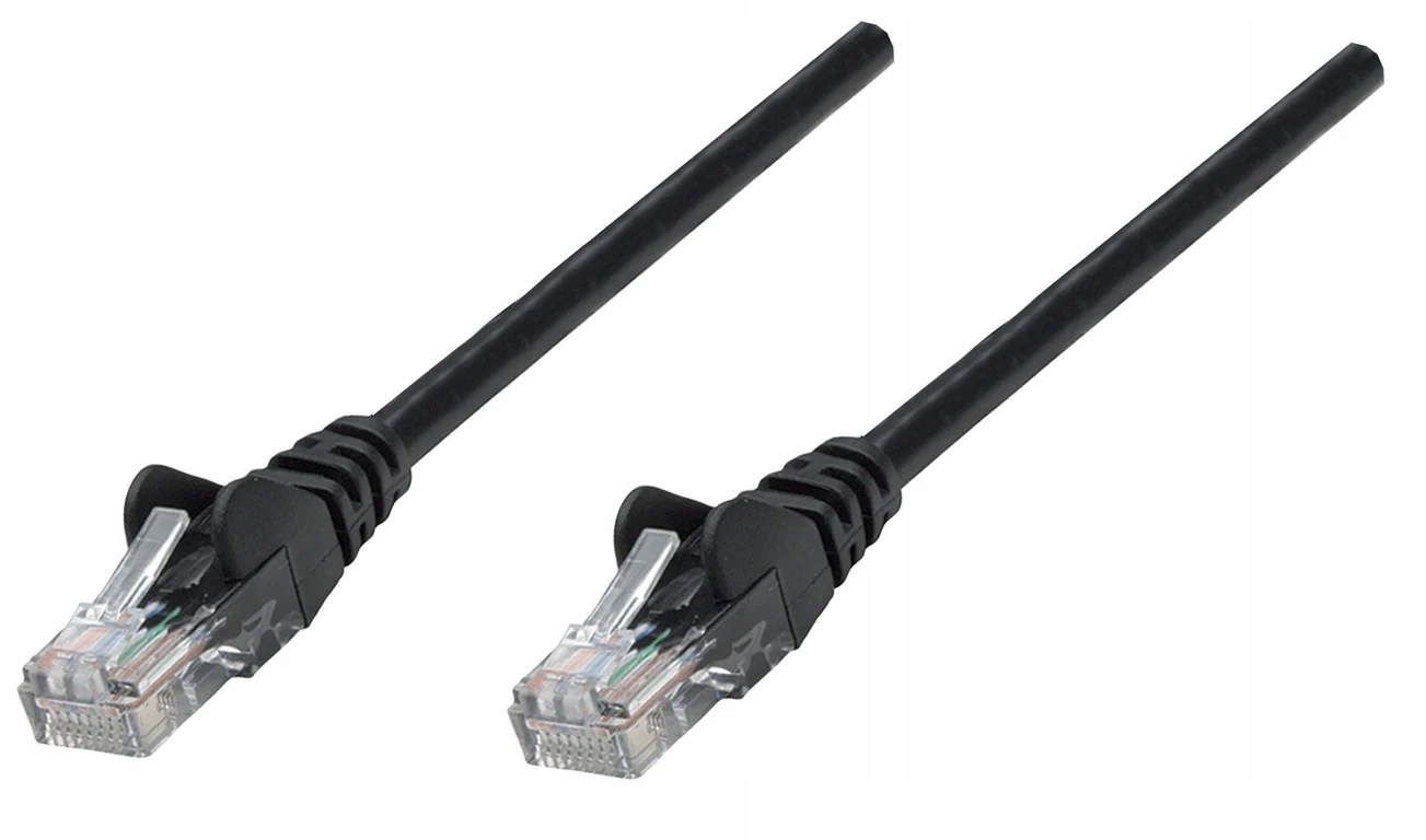 Patchcord Cat6 SFTP 1.5m czarny – Wysoka jakość połączeń sieciowych