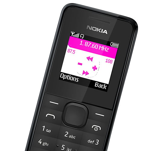 Nokia 105 long battery life