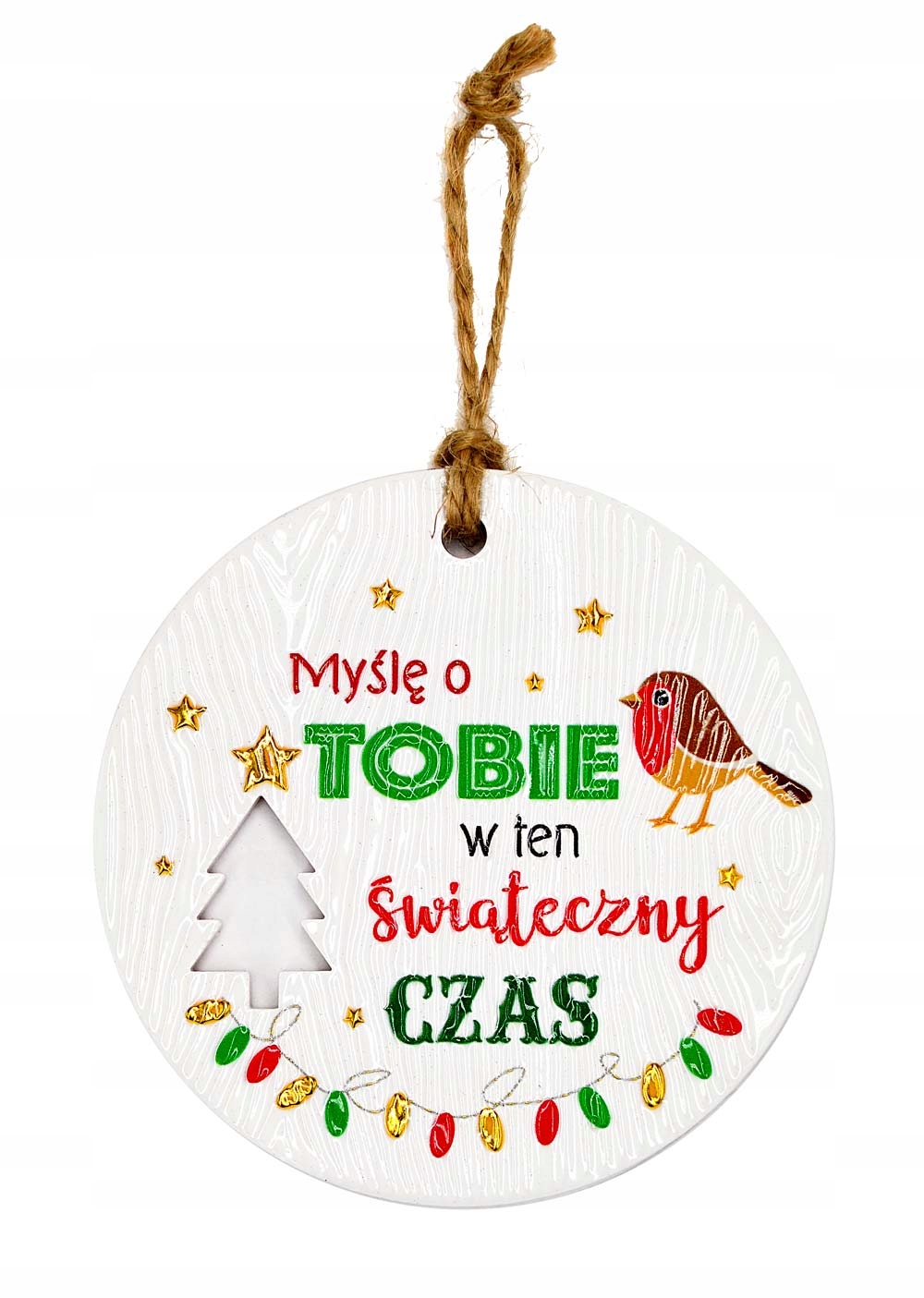 Zawieszka ceramiczna Boże Narodzenie – Idealna dekoracja na święta