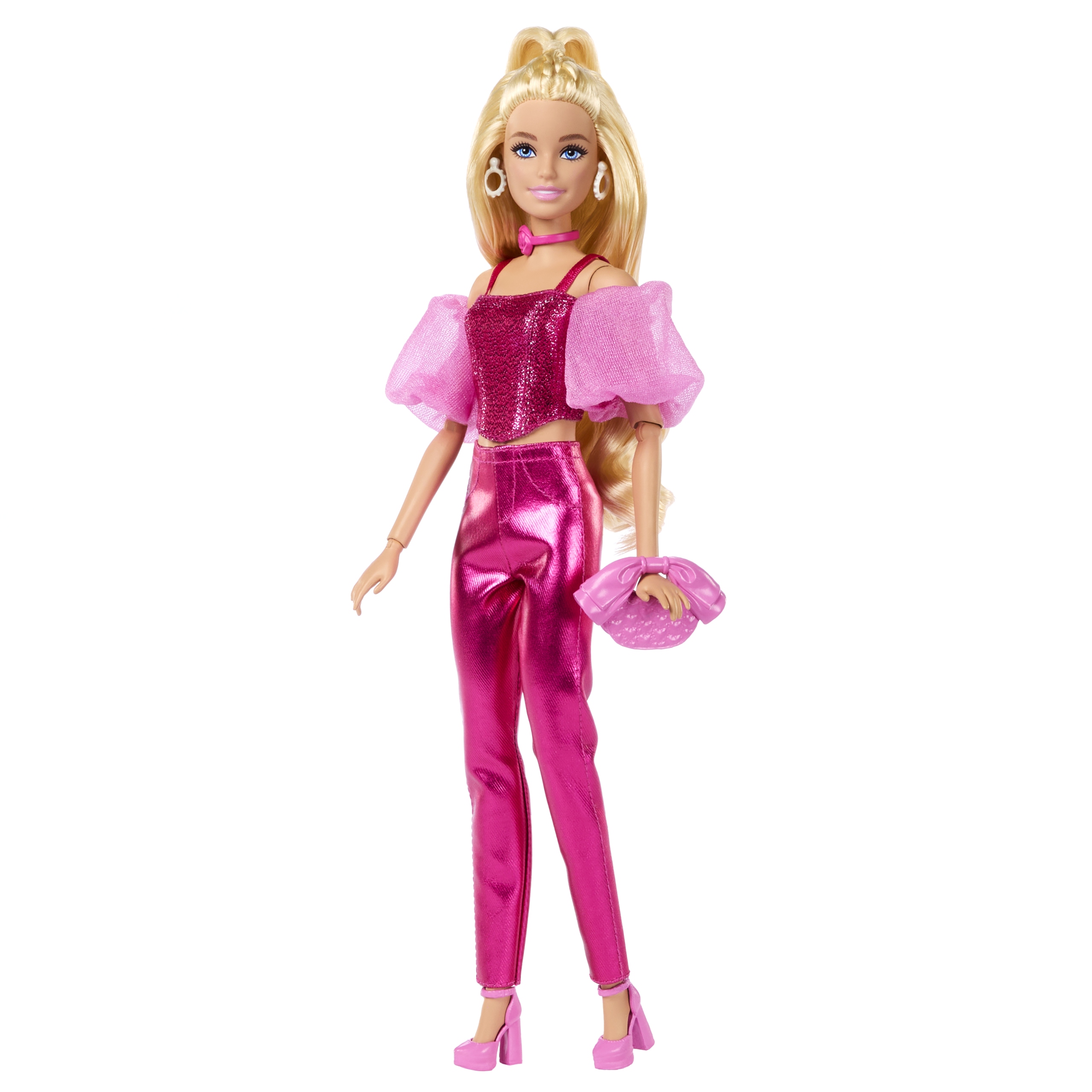 Barbie Deluxe Fashionist Lalka Blondynka JFP40 – Modna zabawa dla dzieci