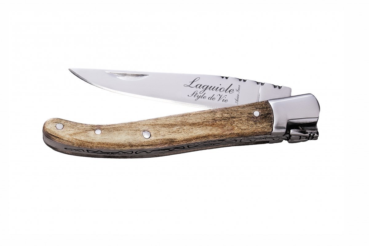 Nóż Kieszonkowy Laguiole Luxury Line Klon 9 Cm – Elegancja i funkcjonalność w kieszeni
