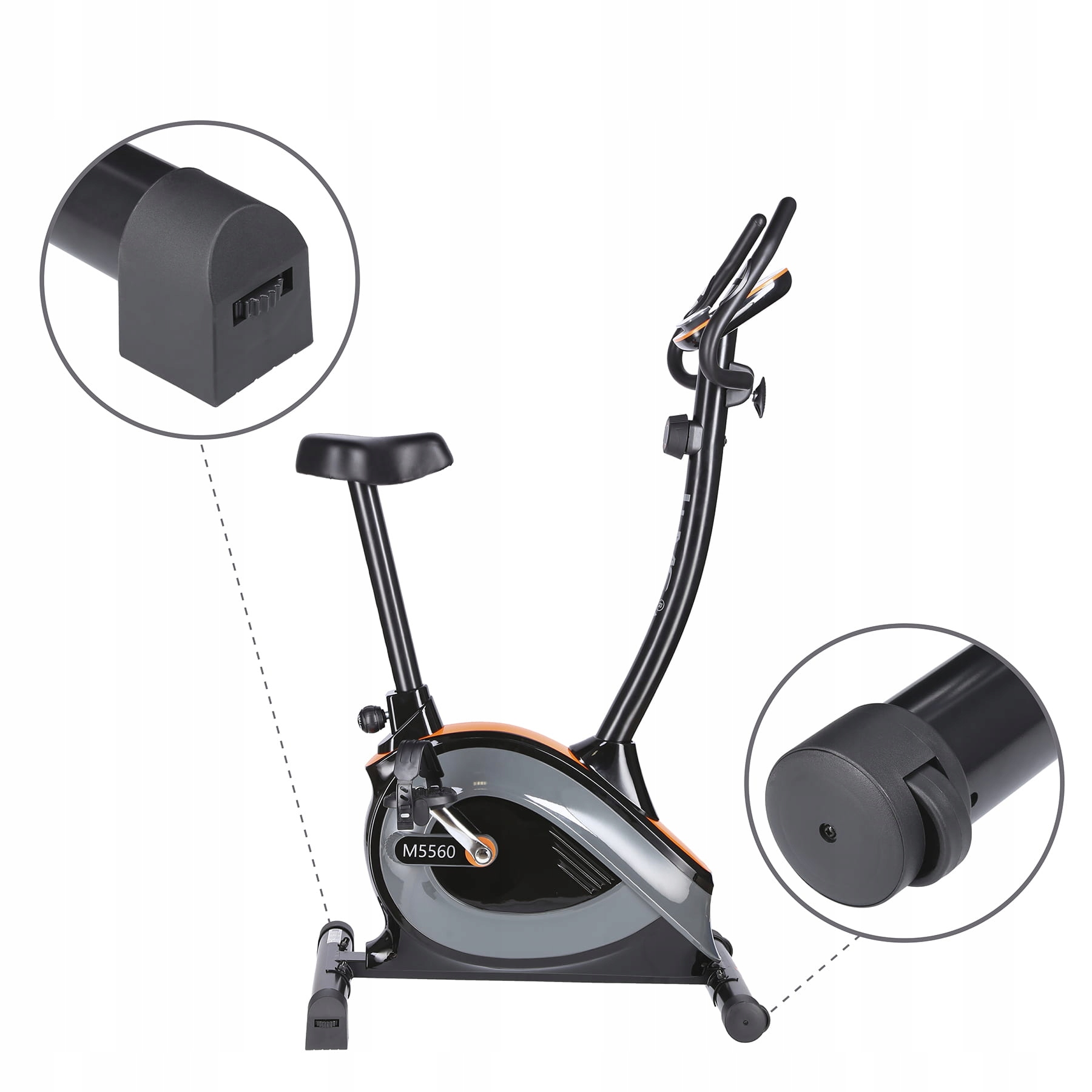 Regulowane siodełko dla maksymalnego komfortu