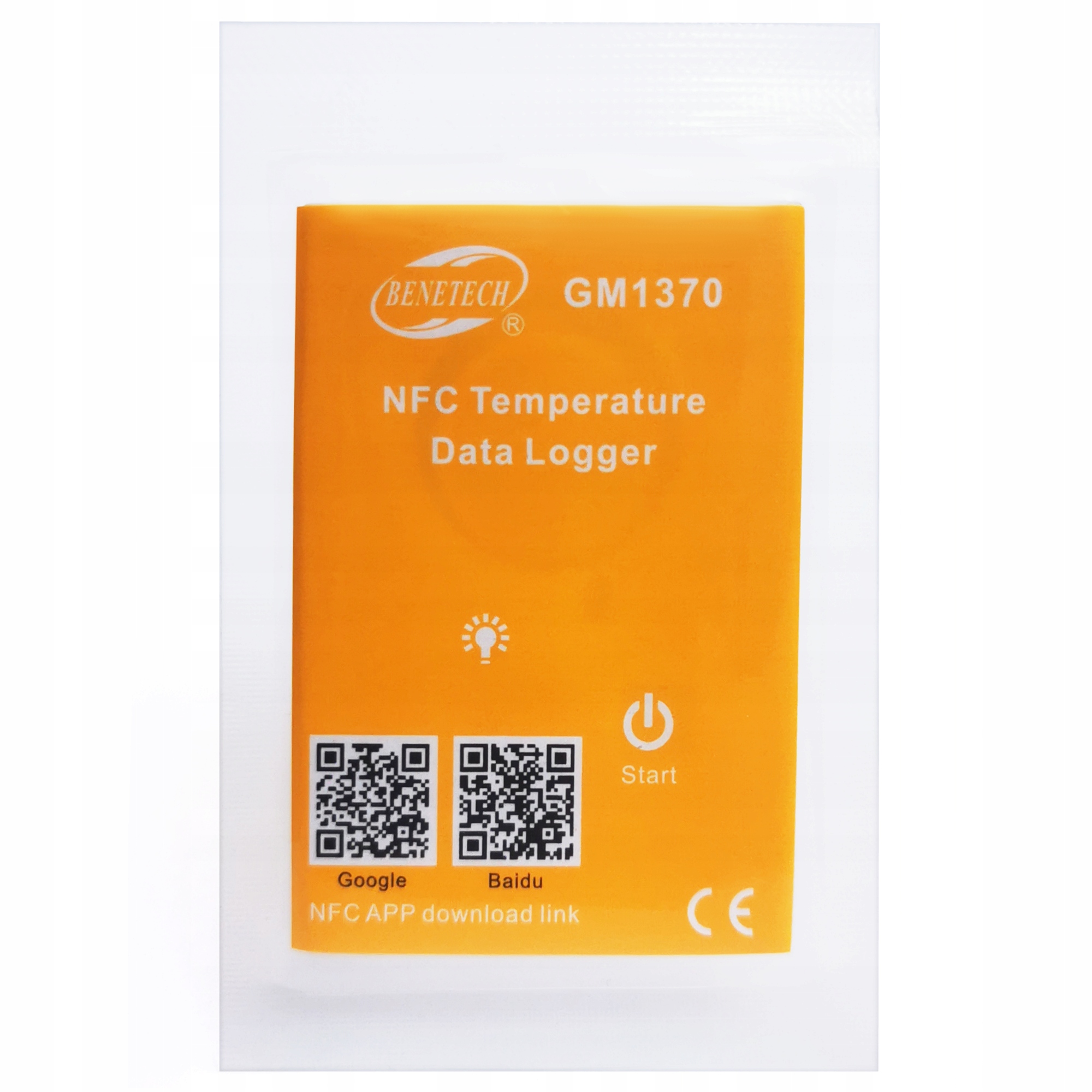 Funkcjonalność rejestracji temperatury z NFC