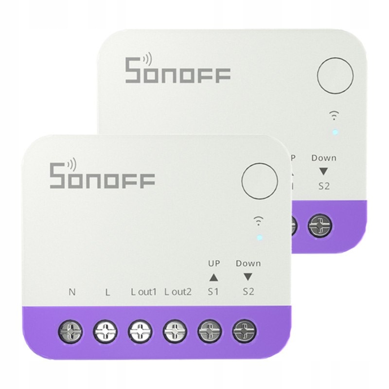 Inteligentny mini przełącznik do rolet WiFi Sonoff MINI-RBS [2 PACK] – Nowoczesne rozwiązanie do automatyzacji rolet