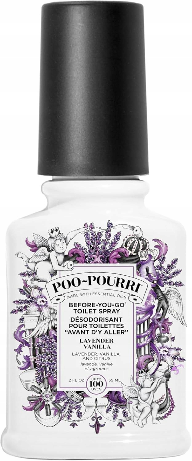 Poo~Pourri - Lavender Vanilla Spray do Toalet 59 ml – Świeżość w Twojej Łazience