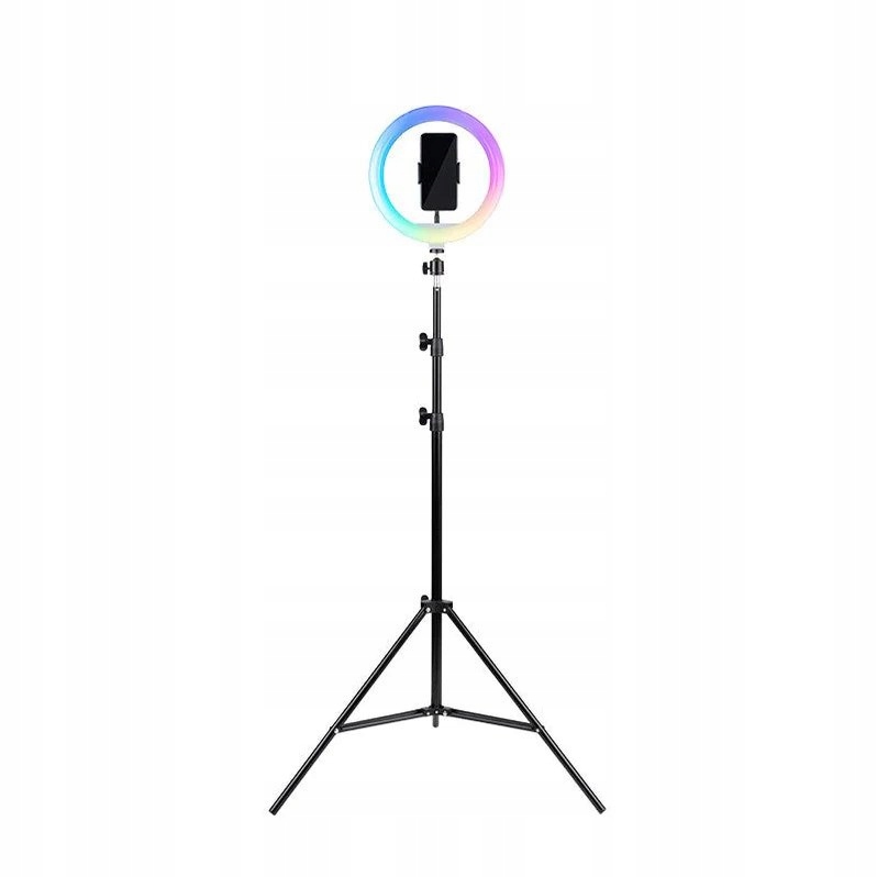 Statyw Havit ST7026 z pierścieniem świetlnym RGB – Idealny do transmisji na żywo i fotografii
