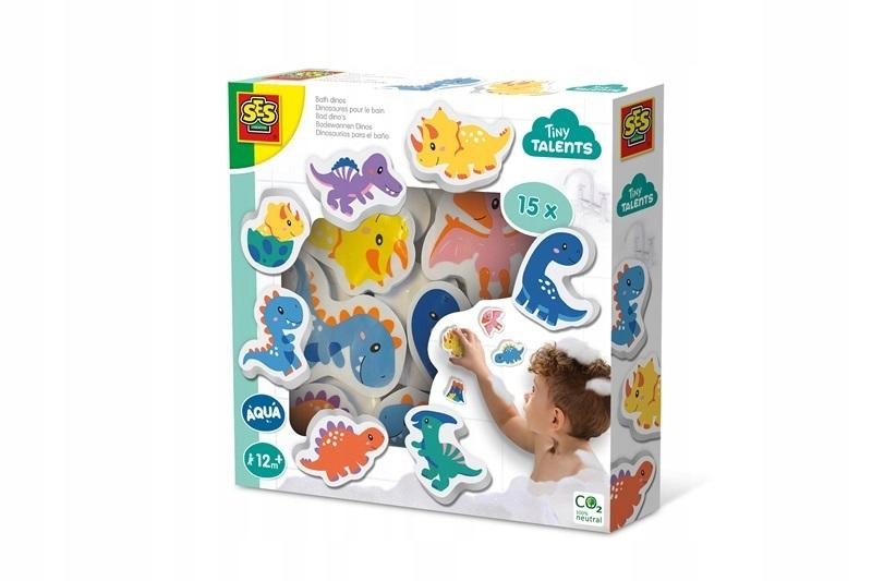SES Creative Dinozaury do kąpieli – Radosna zabawa w wannie