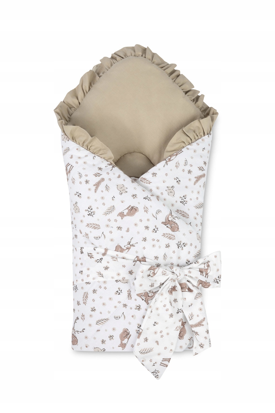 Rożek Bawełna Forest Beige 75x75 – Idealny dla Twojego Maluszka