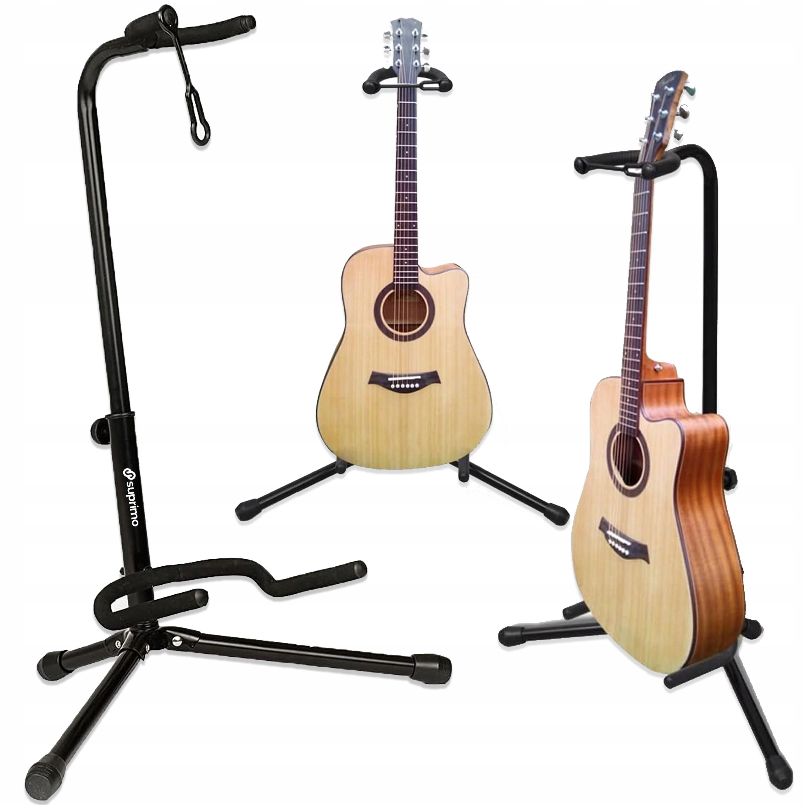 SUPRIMO GS2 – Składany stojak statyw gitarowy dla każdego muzyka