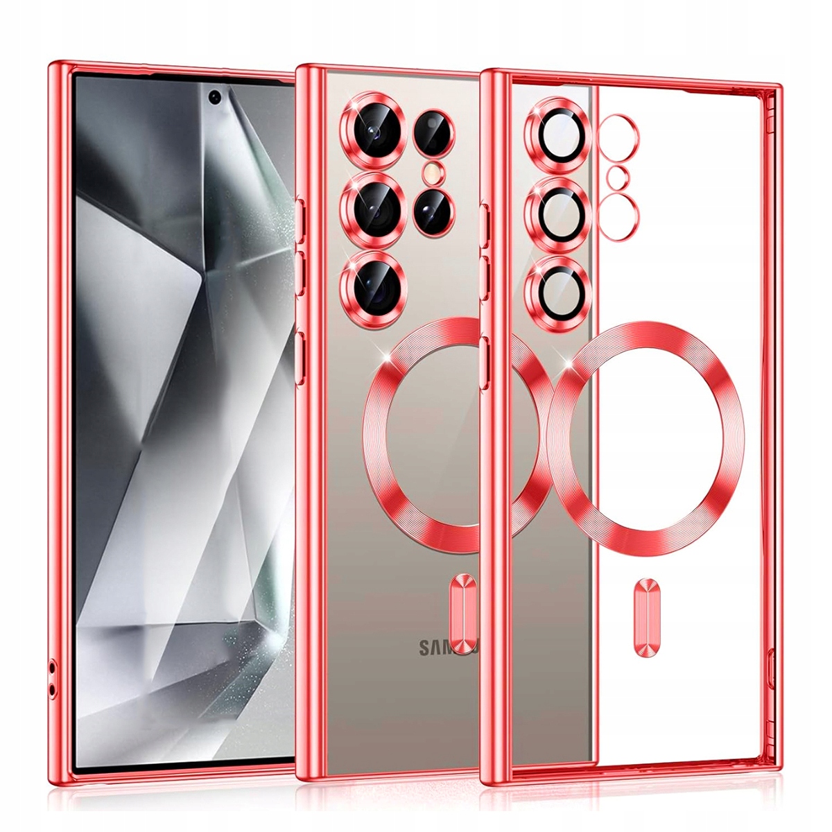 Etui Supero magnetyczne TPU do Galaxy S23 Ultra – Ochrona i styl w jednym